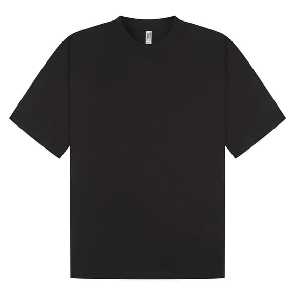 Casual Classics  Adult Combed Ringspun Cotton Extended Neckline Oversized T-Shirt