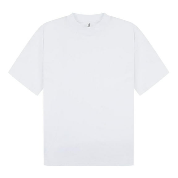 Casual Classics  Adult Combed Ringspun Cotton Extended Neckline Oversized T-Shirt