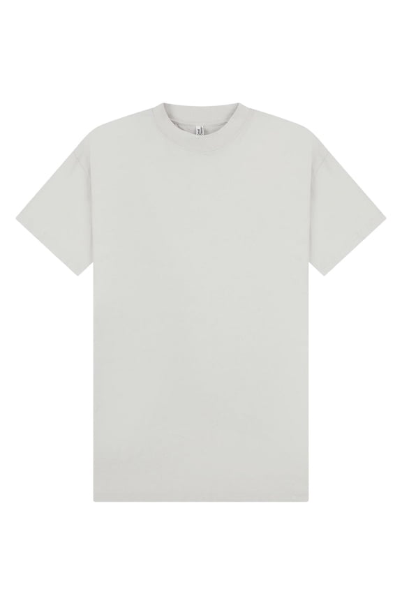 Adult Combed Ringspun Cotton Extended Neckline Tall Oversized T-Shirt