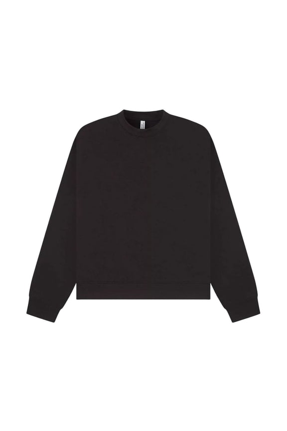 Adult Premium Extended Neckline Boxy Oversized Sweatshirt