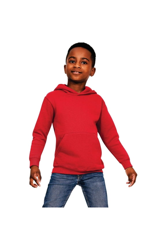 Boys/Girls Blended Ringspun Cotton Hoodie