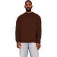 thumbnail image 1 of Casual Classics Mens Ringspun Cotton Extended Neckline Oversized Sweatshirt, 1 of 4