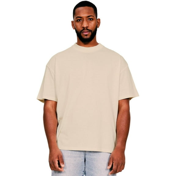 Casual Classics Mens Ringspun Cotton Extended Neckline T-Shirt