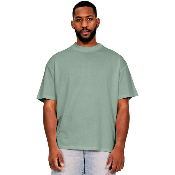 Casual Classics Mens Ringspun Cotton Extended Neckline T-Shirt