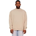 thumbnail image 1 of Casual Classics Mens Ringspun Cotton Extended Neckline Tall Oversized Sweatshirt, 1 of 2