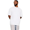 thumbnail image 1 of Casual Classics Mens Ringspun Cotton Extended Neckline Tall Oversized T-Shirt, 1 of 4