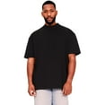 thumbnail image 1 of Casual Classics Mens Ringspun Cotton Extended Neckline Tall Oversized T-Shirt, 1 of 4
