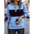 thumbnail image 1 of Casual Color-Block Sweatshirt, 1 of 1