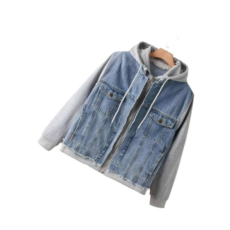 Walmart plus size denim jacket new arrivals