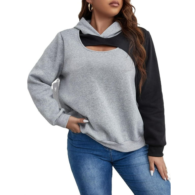 Walmart plus size sweatshirts deals