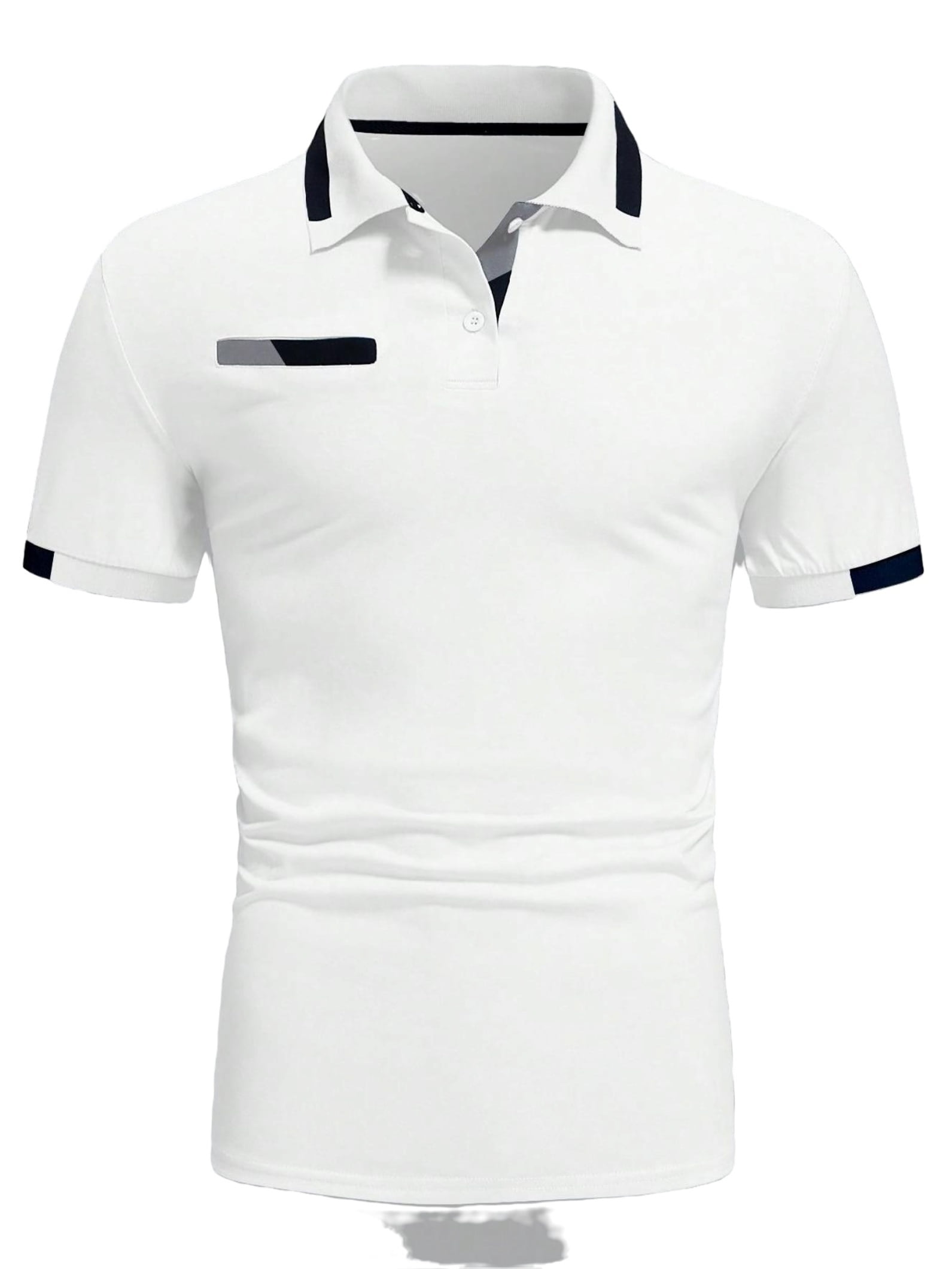 24/7 Lifestyle Men's Short Sleeve 100% Polyester Polo Shirt