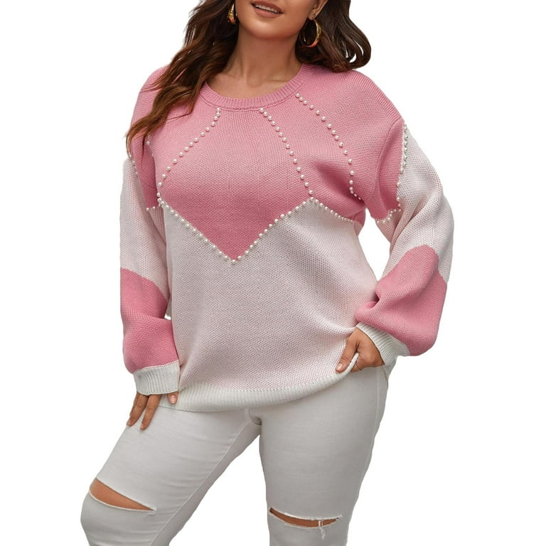 Walmart women's plus sweaters on sale