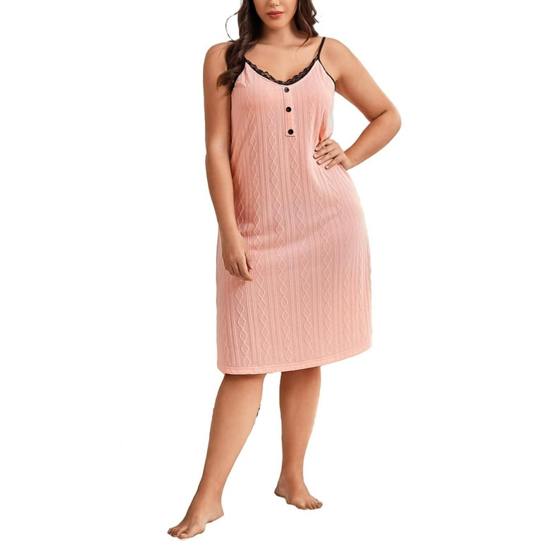 Plus size nightgowns walmart deals