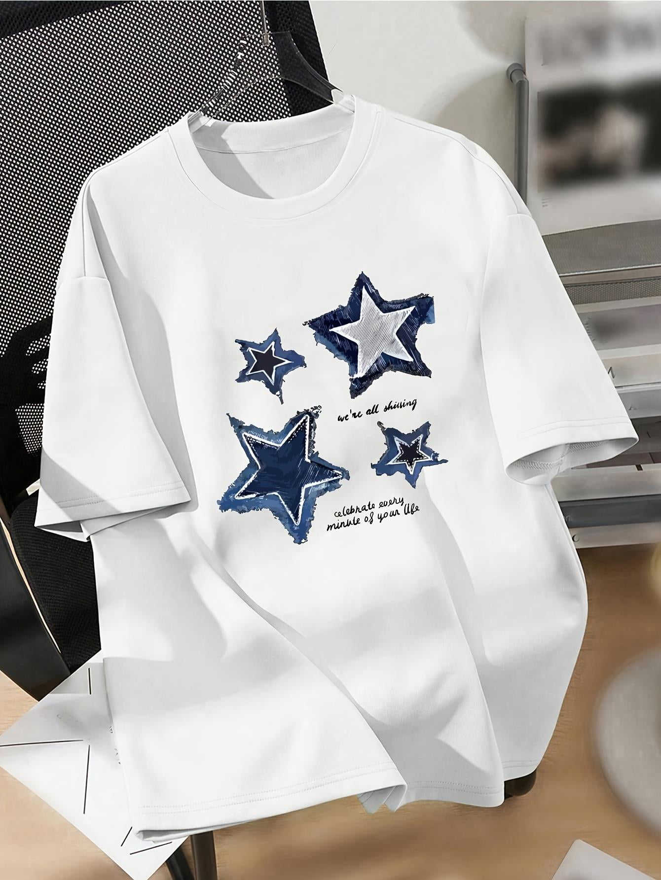 Geometric Floral Summer-Sky T-shirt for Kid (USA Size) main image 1