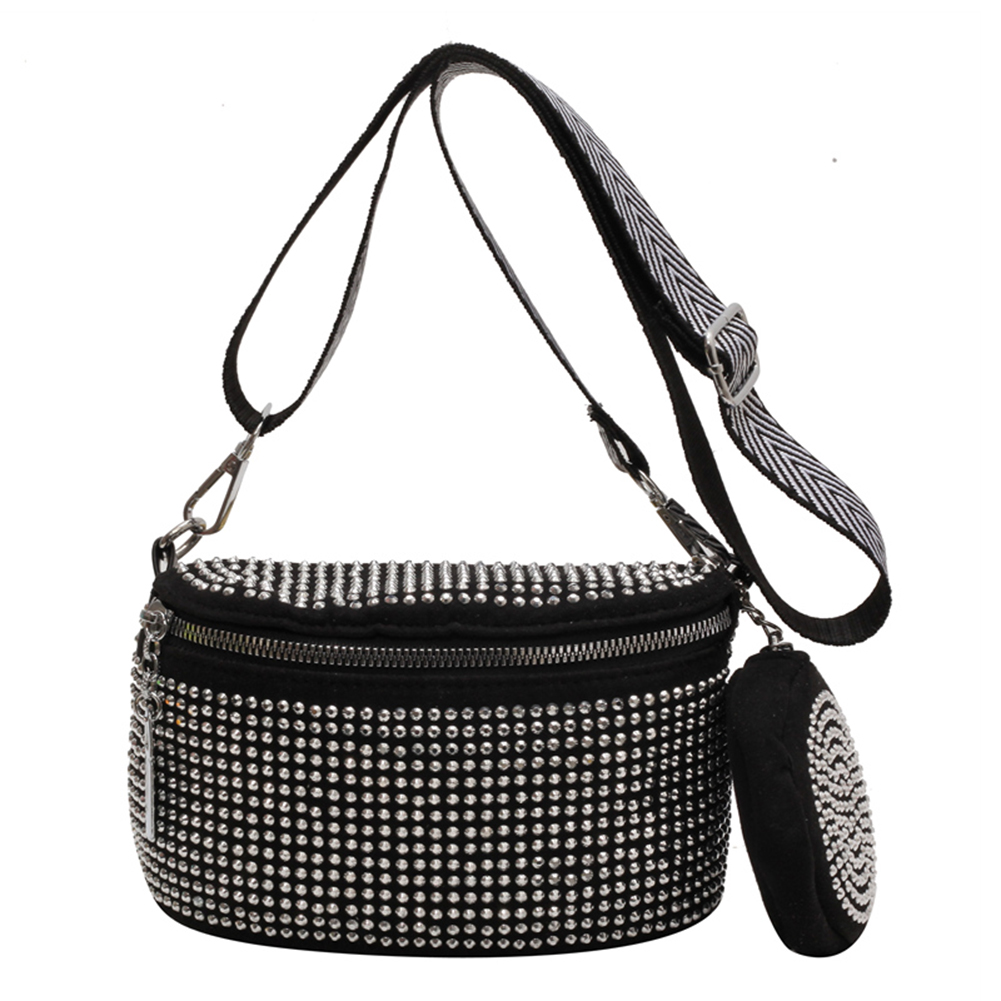 Casual Commute Bag Rhinestone Shopping Bag Fashion Simple Birthday Party Present