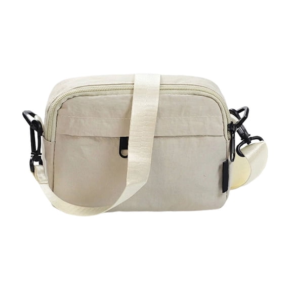 Casual Crossbody Bag with Zipper Pocket - Women Lightweight Water-Resistant Purse Bag for Sports Outdoor