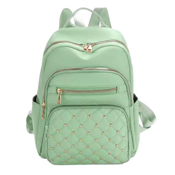 Casual Daypack Convertible Backpack for Women,Quilted Multi-Pocket Casual Backpack,for Daily Commute Travel Use