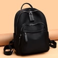 thumbnail image 1 of Casual Daypack for Women Classic Solid Color Lightweight Multi Pocket Zipper Travel Backpack,for Daily Commute Travel Use, 1 of 3