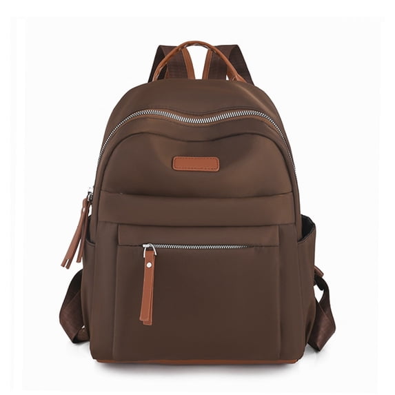 Casual Daypack for Women Two Tone Adjustable Strap Lightweight Multi Pocket Zipper Travel Backpack,for Daily Commute Travel Use