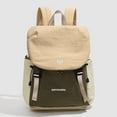 thumbnail image 1 of Casual Daypack for Women and Men Lightweight Backpack Travel College Sports (Dark khaki color), 1 of 5