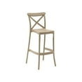 thumbnail image 1 of Outdoor Bar Stool Crossback 30" - Set of 4 - Milan, 1 of 9