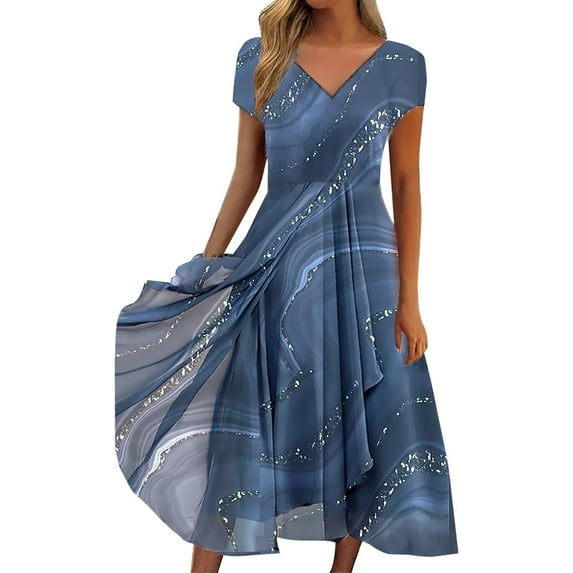Casual Dresses For Women Women's Dress Urban Casual Fashion Knitted Patchwork Women's Dress Women Dresses Summer Summer Dresses For Women 2024 Vacation Plus Size Dresses For Women Formal Womens Summer