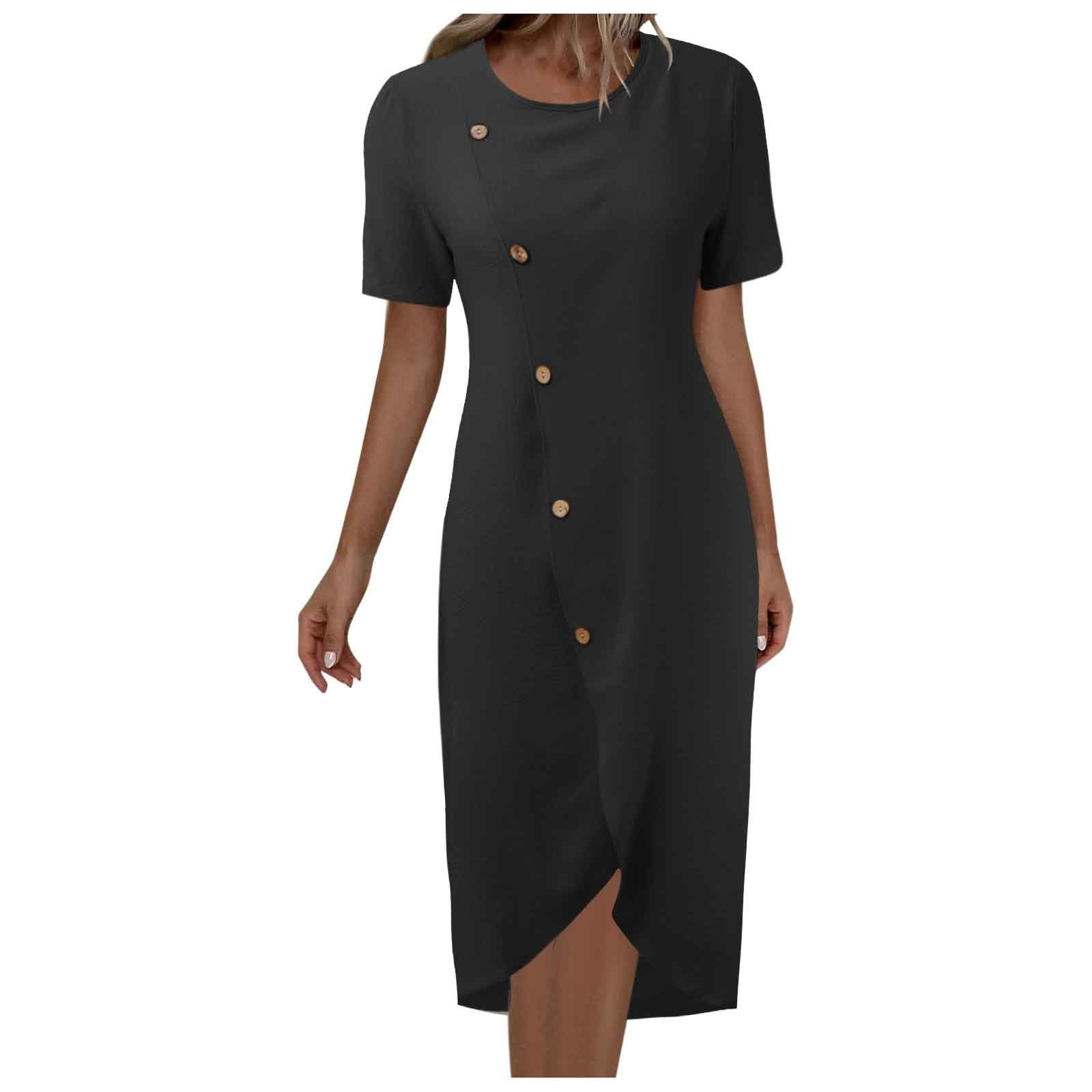 Casual Dresses For Womens Beach Spring/Summer Fashion Elegant Wrap