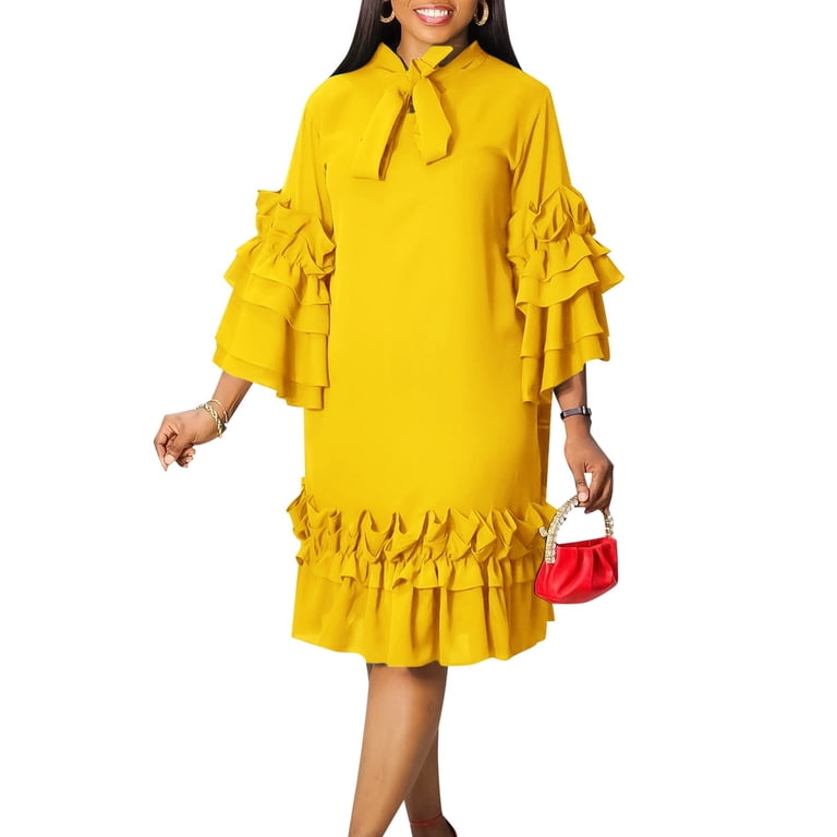 slim fit dress slacks RAQUELA OFF THE SHOULDER RUFFLE MAXI DRESS main image 1