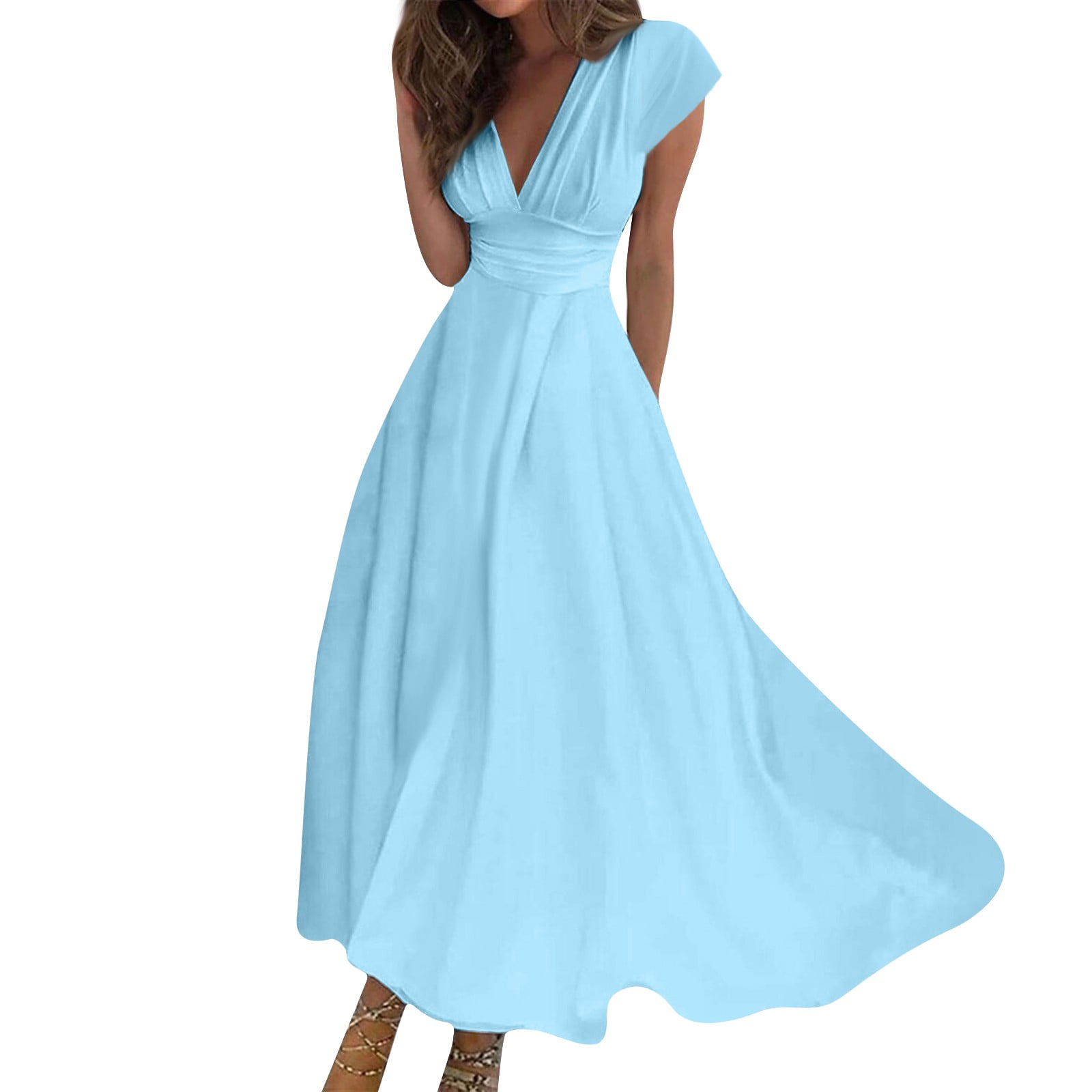 high neck empire waist dress Ilaria High Neck Empire Waist Dress