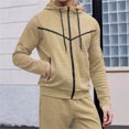 Casual Fashion Hooded Sweater Jacket Oversized Hoodie Men Cozy Simple