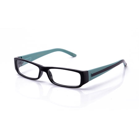 Casual Fashion Horned Rim Rectangular Frame Clear Lens Eye Glasses