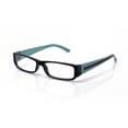 Rectangular Rim Designed Glasses Casual Fashion Horned Rim Rectangular Frame Clear Lens Eye Glasses ...