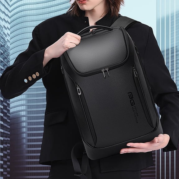 Casual Fashion Men's Computer Backpack,Black