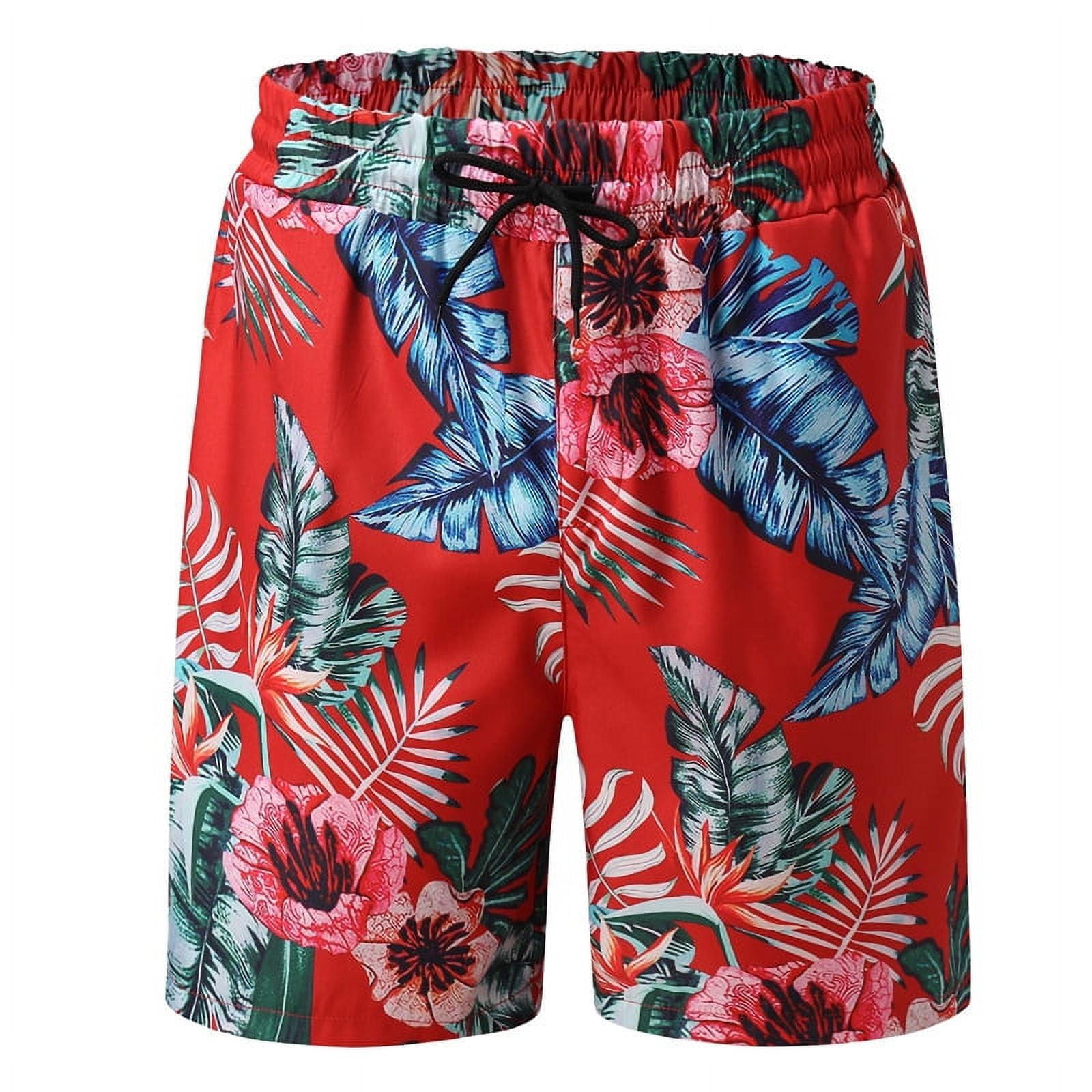 Casual Fashion Mens Shorts Hawaii Vaion Swimsuit For Men Board Shorts ...