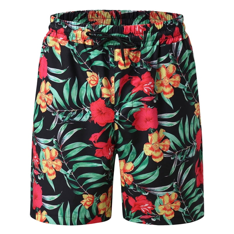 Casual Fashion Mens Shorts Hawaii Vaion Swimsuit For Men Board Shorts ...
