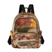 Casual Ffyy3_a_cozy_autumn_garden_with_colorful_leaves_pampas_grass_an_ba3d8cca-af19-483f-bb44-820439aee31a Backpack for School,College and Travel, Water Resistant Bookbag,