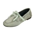 thumbnail image 1 of Casual Flat Shoes Pointed Toe Lace Up Comfortable On Walking Sneakers, 1 of 9