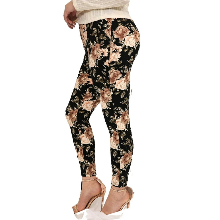 Printed leggings walmart discount