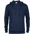 thumbnail image 1 of Casual Garb Fleece Hoodies for Men Heather French Terry Pullover Hoodie Hooded Sweatshirt Navy Medium, 1 of 4
