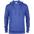 thumbnail image 1 of Casual Garb Fleece Hoodies for Men Heather French Terry Pullover Hoodie Hooded Sweatshirt Royal Heather Large, 1 of 4