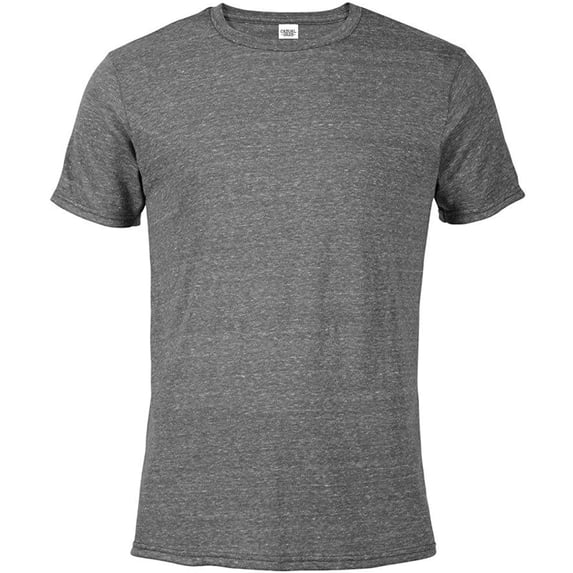Casual Garb Men's Snow Heather Fitted T Shirt Short Sleeve Crew Neck T-Shirts for Men Graphite XXX-Large