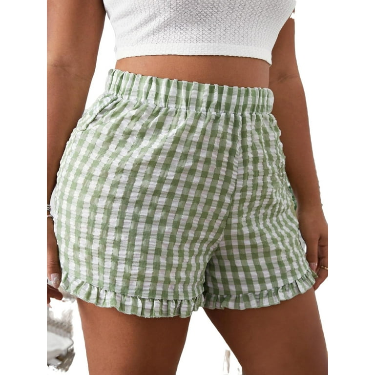 Walmart plus size shorts online