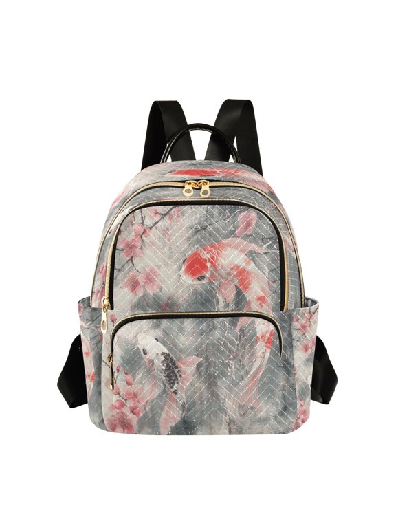 Casual Goldfishs Backpack for School,College and Travel, Water Resistant Bookbag,