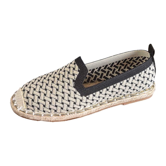 Casual Heels for Women Comfortable for Theater & Show Breathable Mesh On Fisherman Shoes With Striped Design For Casual Wear
