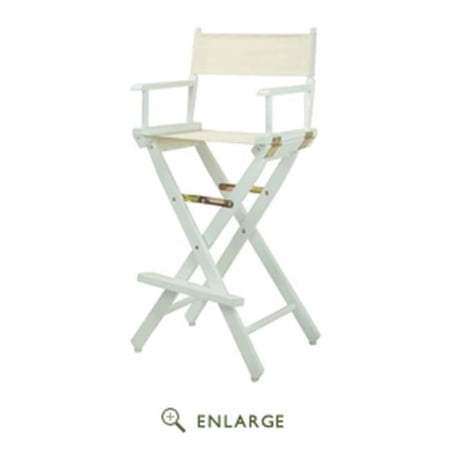 Casual Home 230-05-021-12 30 in. Directors Chair Honey Oak Frame with Natural & Wheat Canvas