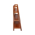 thumbnail image 1 of Metro 100% Solid Wood 34" Wide 3-Shlef Bookcase - Antique Mahogany, 1 of 11