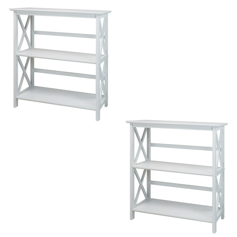 Casual Home Montego 3-Shelf Folding Bookcase - Natural
