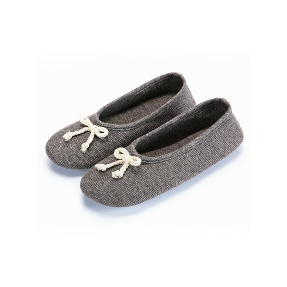 Casual Home Slip-on Slipper Sweat Absorption And Non-Slip Cozy Shoes Flats