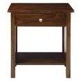thumbnail image 1 of Casual Home Vanderbilt Nightstand with USB Port, Warm Brown, 1 of 10