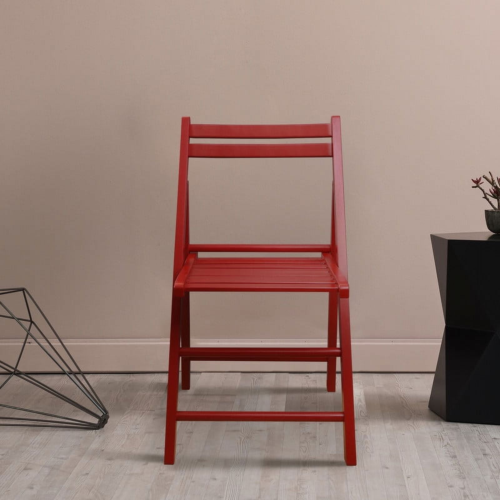 Folding Wood Chair プレミアム（2本）（新品未使用） Folding Wood Chair プレミアム（2本）（新品未使用） - メルカリ